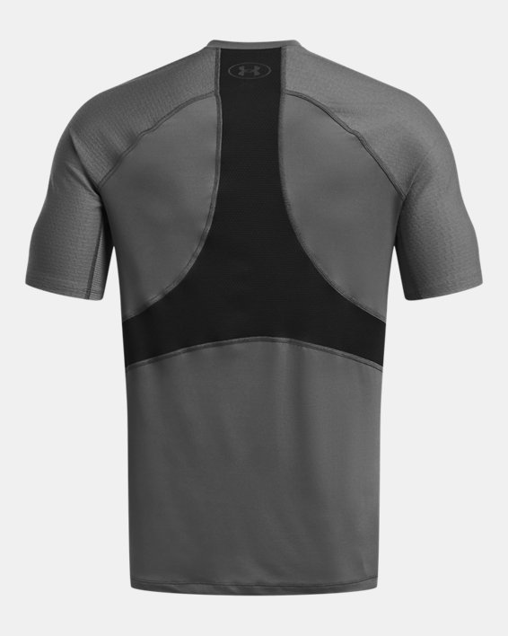 เสื้อแขนสั้น UA RUSH™ SmartForm 2.0 สำหรับผู้ชาย in Gray image number 4